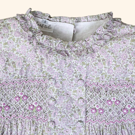 Leaf Lili Whispering Meadow Kids Dress - Audrey