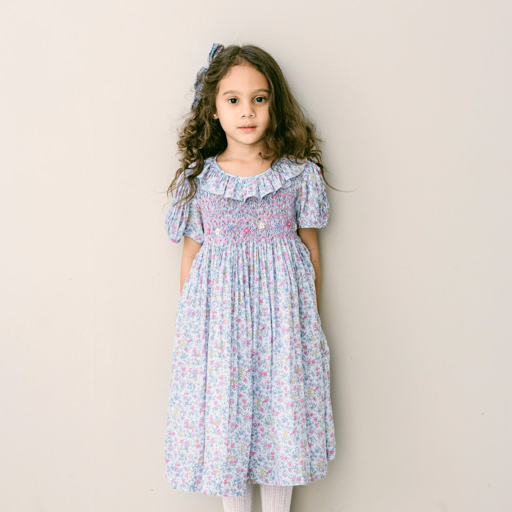 Leaf Lili Whispering Meadow Kids Dress - Fiona