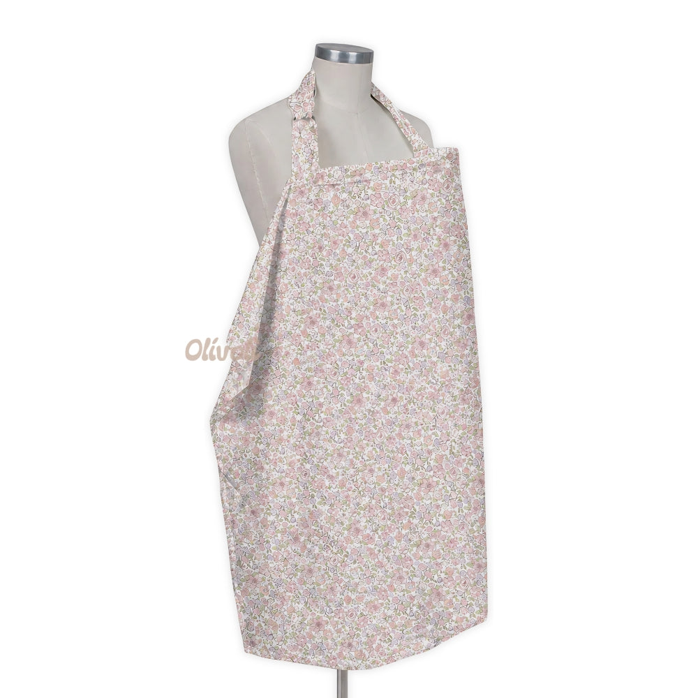 Olivoli Signature Nursing Cover - Fleur Rosee