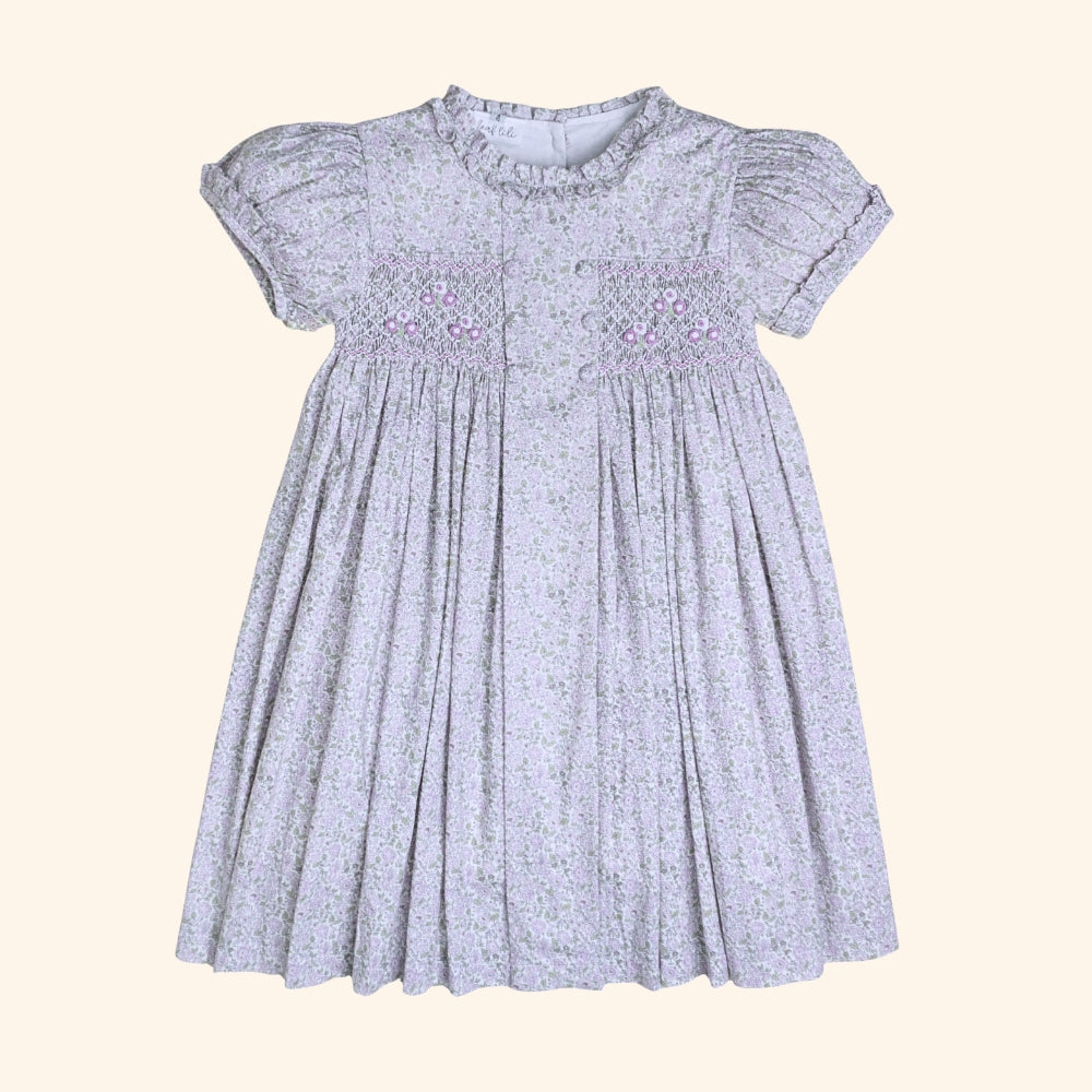 Leaf Lili Whispering Meadow Kids Dress - Audrey