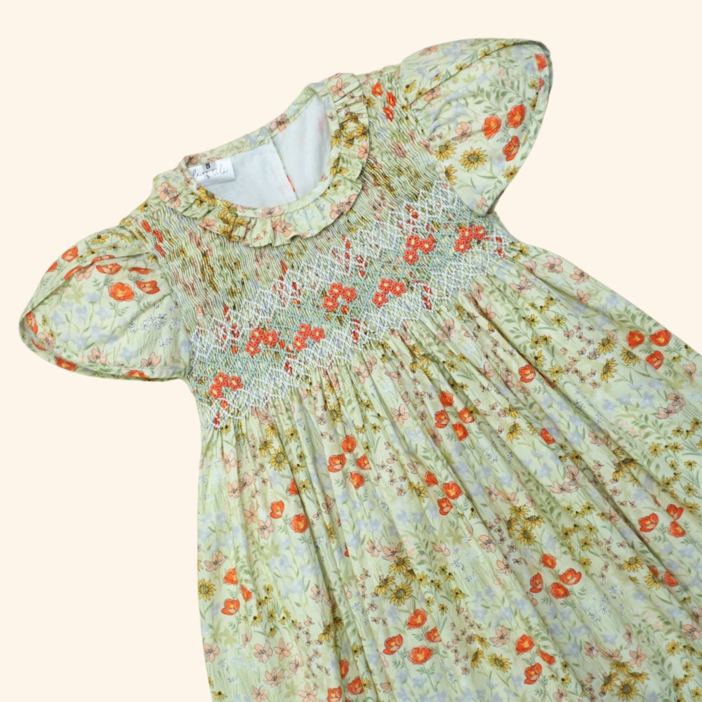 Leaf Lili Whispering Meadow Kids Dress - Maddie