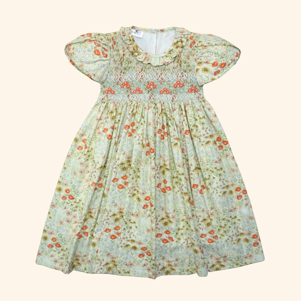 Leaf Lili Whispering Meadow Kids Dress - Maddie