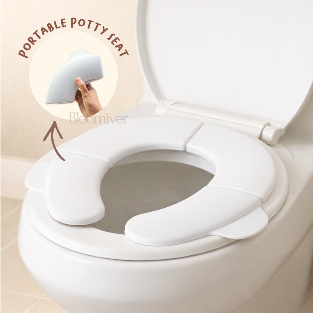 Bloomiver Fold-and-Go Portable Potty Seat