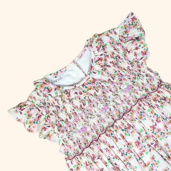 Leaf Lili Whispering Meadow Kids Dress - Bianca