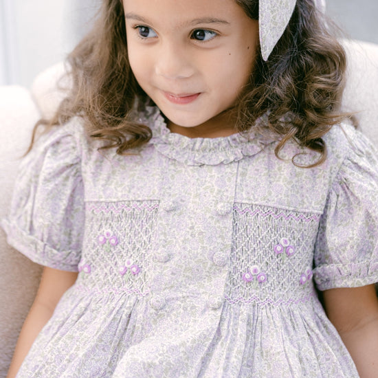 Leaf Lili Whispering Meadow Kids Dress - Audrey