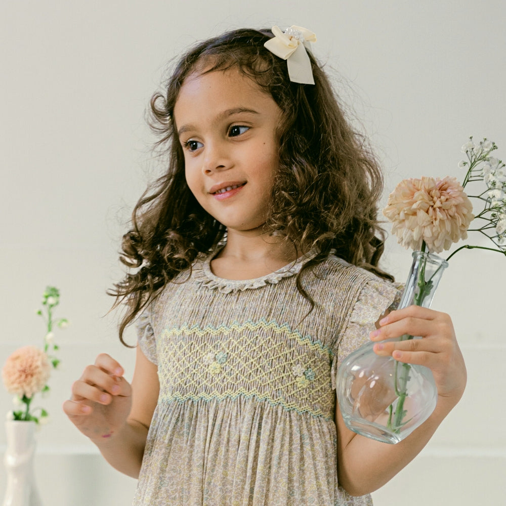Leaf Lili Whispering Meadow Kids Dress - Diana