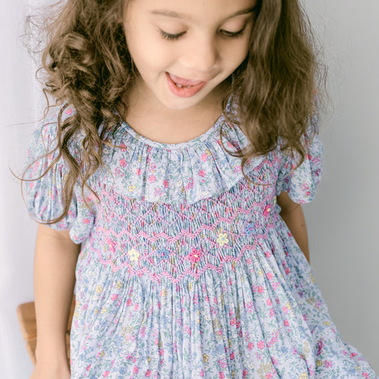 Leaf Lili Whispering Meadow Kids Dress - Fiona