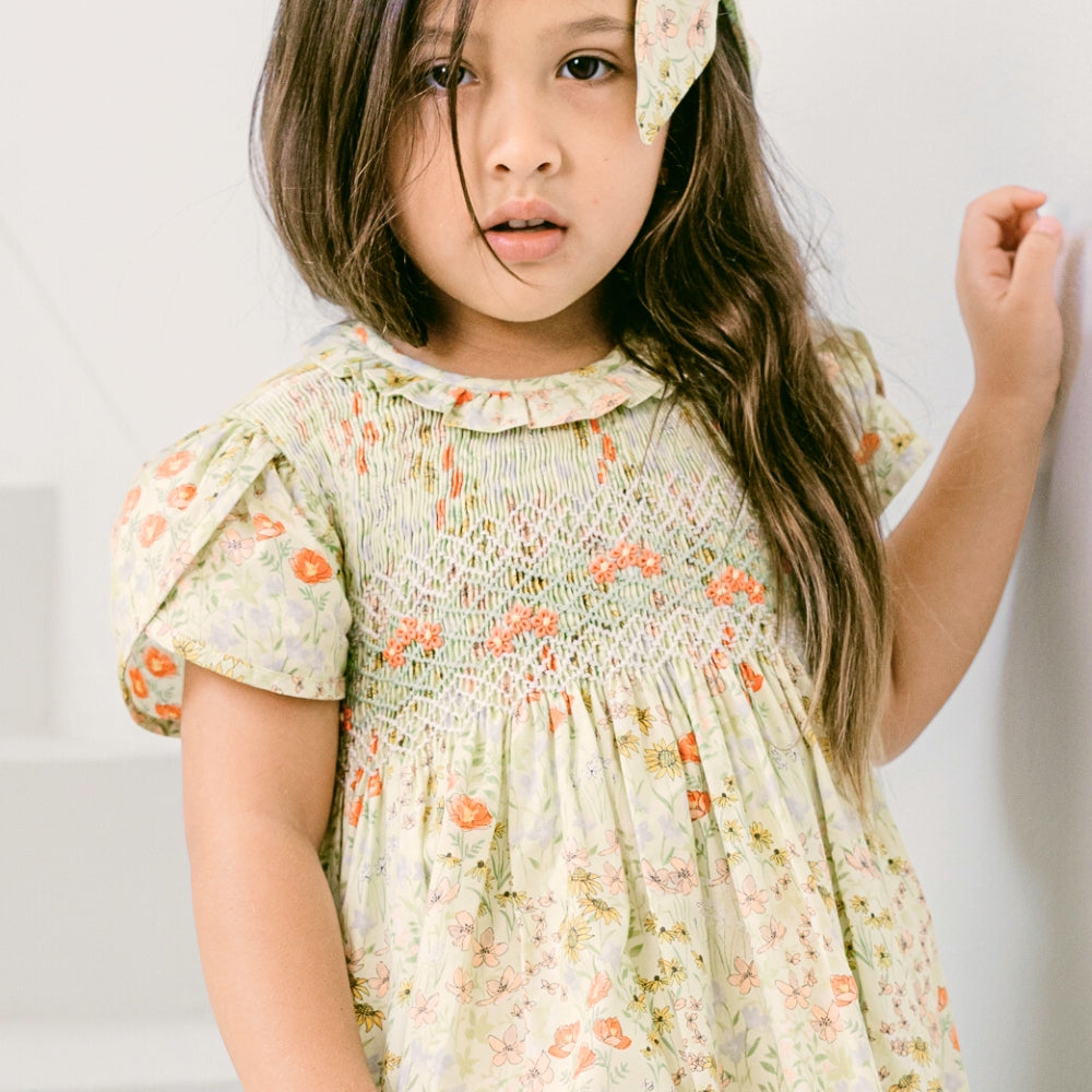 Leaf Lili Whispering Meadow Kids Dress - Maddie