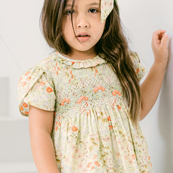 Leaf Lili Whispering Meadow Kids Dress - Maddie