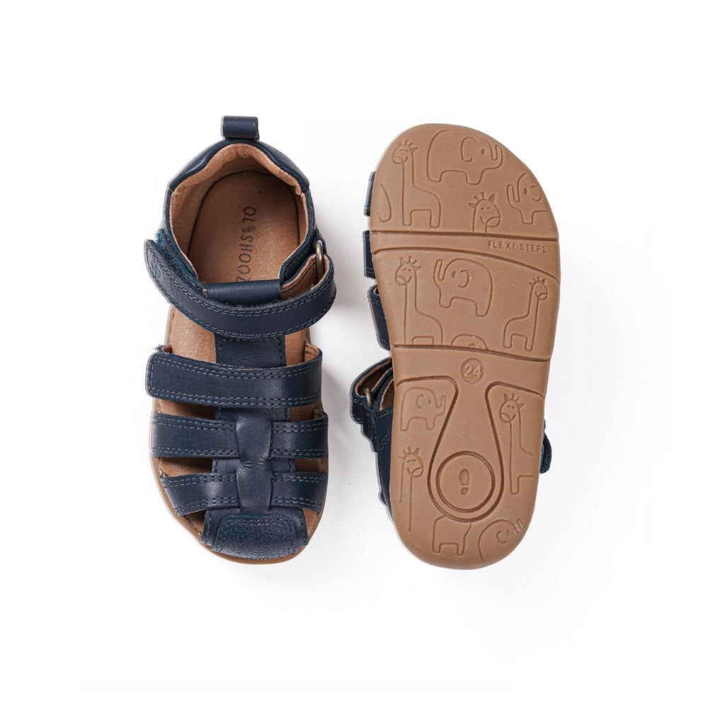 Olishooz Sandals Elvo - Deep Navy