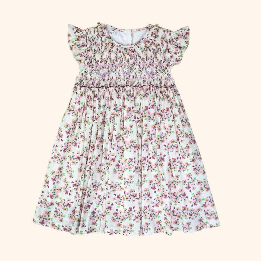 Leaf Lili Whispering Meadow Kids Dress - Bianca