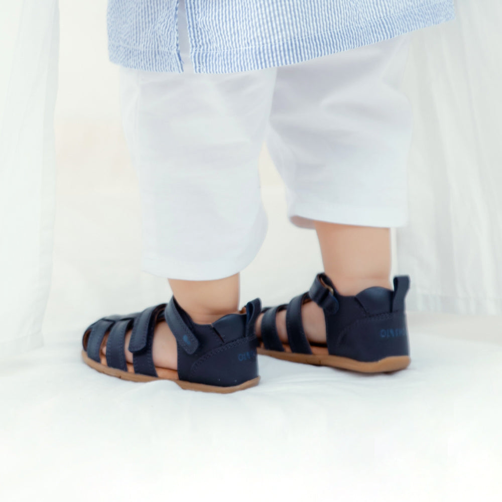 Olishooz Sandals Elvo - Deep Navy