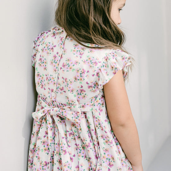 Leaf Lili Whispering Meadow Kids Dress - Bianca