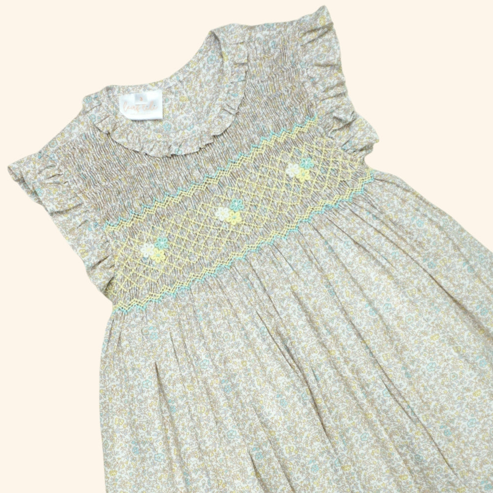 Leaf Lili Whispering Meadow Kids Dress - Diana