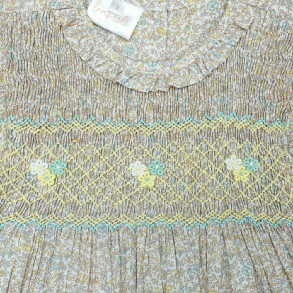 Leaf Lili Whispering Meadow Kids Dress - Diana