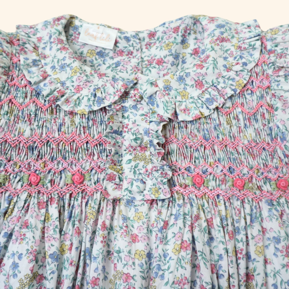 Leaf Lili Whispering Meadow Kids Dress - Edith