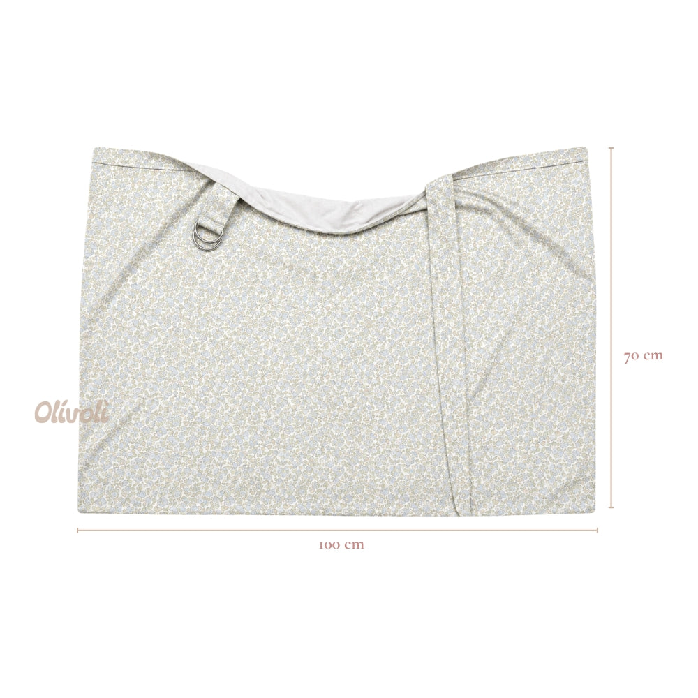 Olivoli Signature Nursing Cover - Fleur Ciel