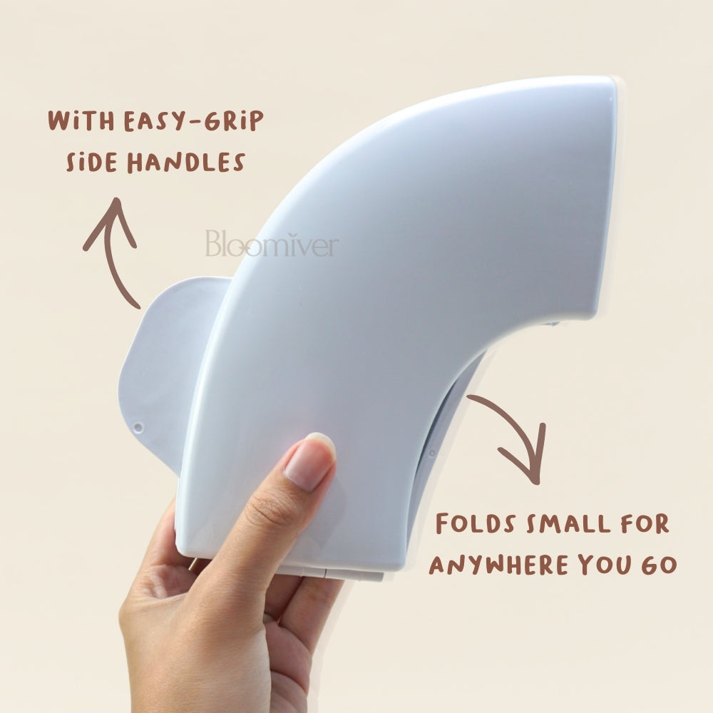 Bloomiver Fold-and-Go Portable Potty Seat