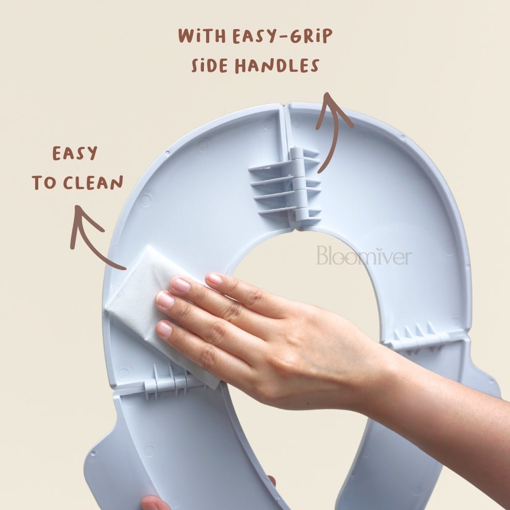 Bloomiver Fold-and-Go Portable Potty Seat