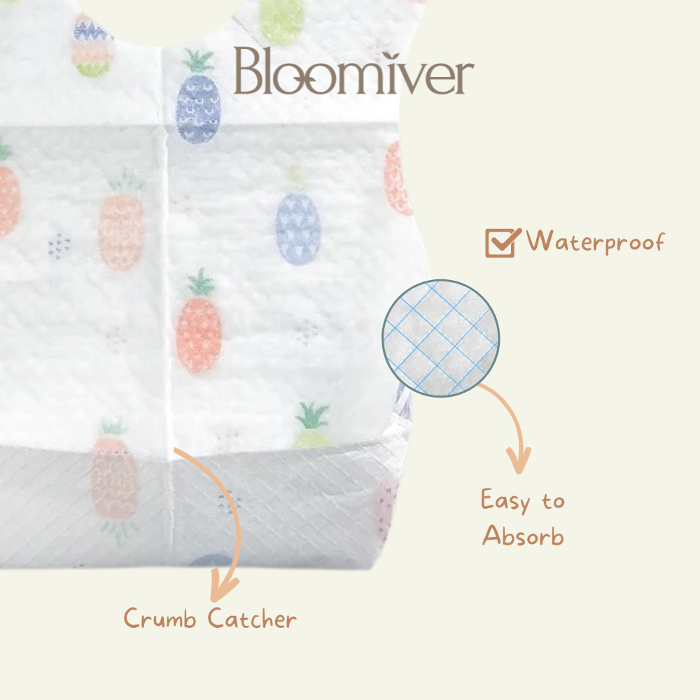 Bloomiver Disposable Baby Bib