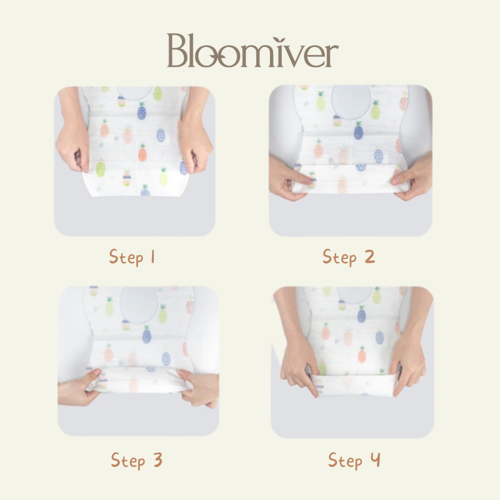 Bloomiver Disposable Baby Bib