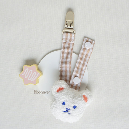 Bloomiver Pacifier Clip Bear