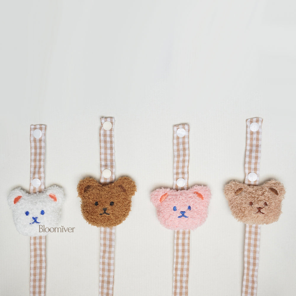 Bloomiver Pacifier Clip Bear