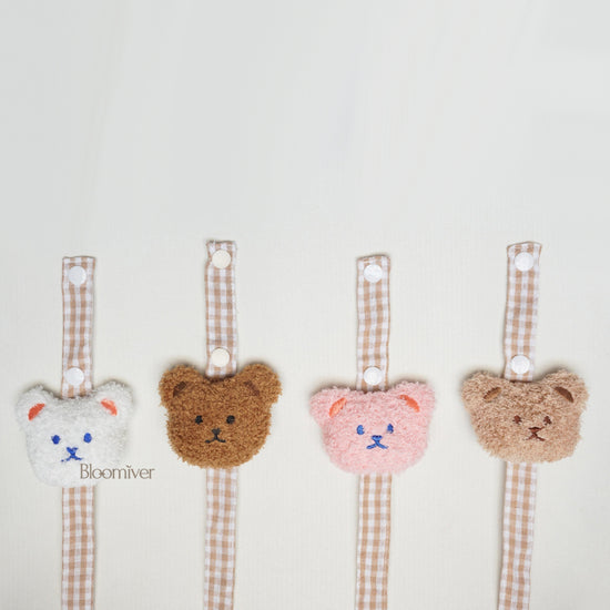 Bloomiver Pacifier Clip Bear