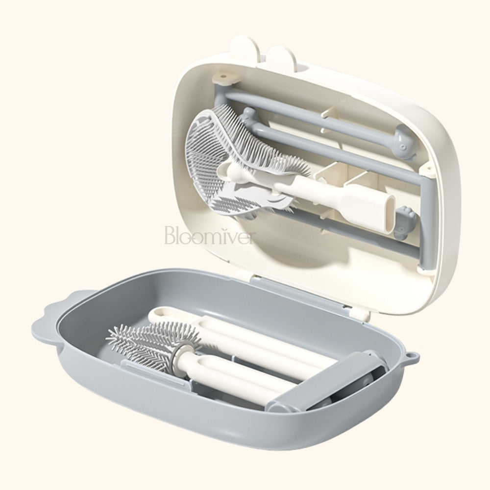 Bloomiver Portable Drying Rack and Bottle Cleaning Kit