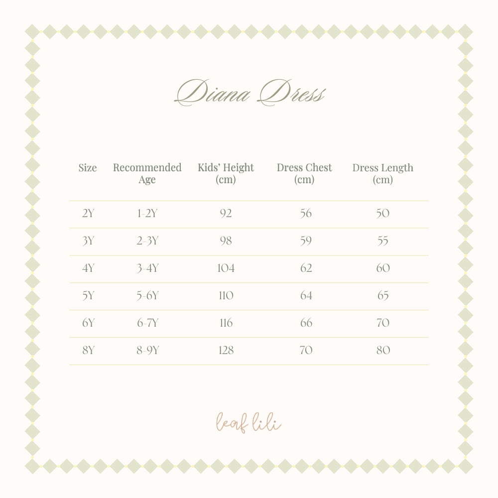 Leaf Lili Whispering Meadow Kids Dress - Diana
