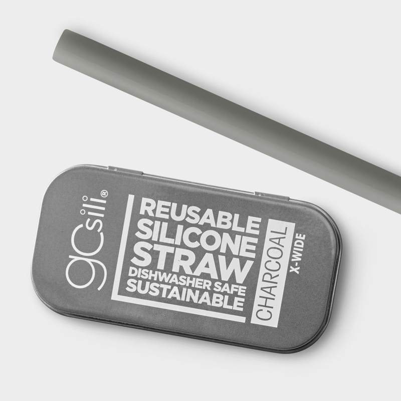 GoSili Portable Extra Wide Silicone Straw