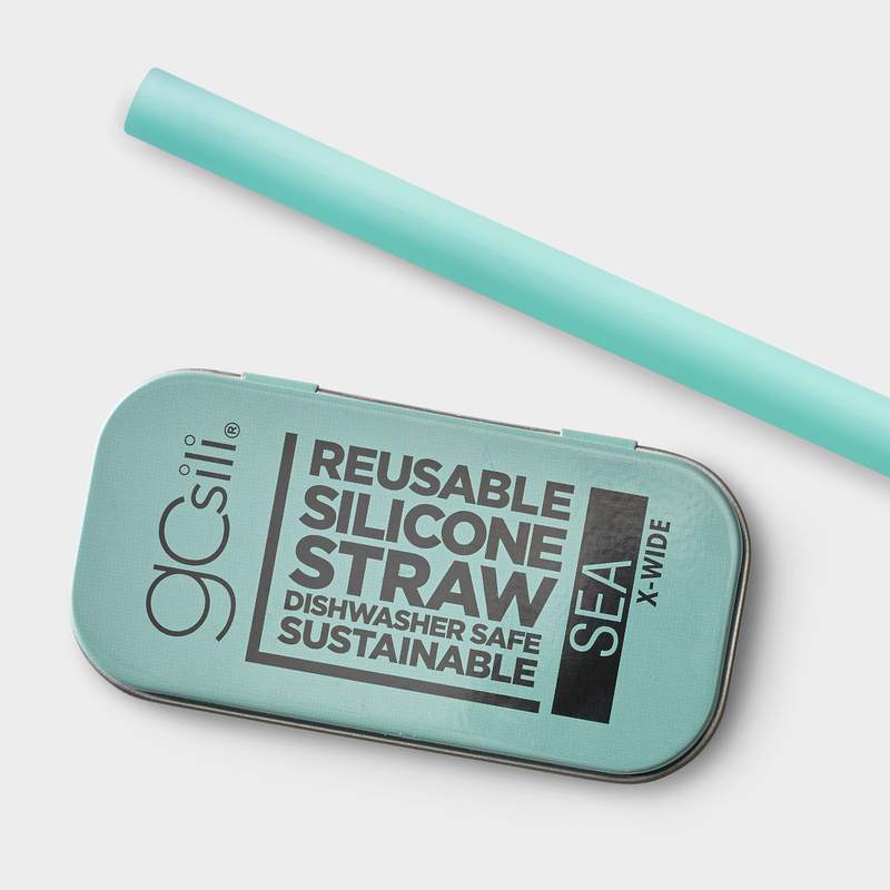 GoSili Portable Extra Wide Silicone Straw