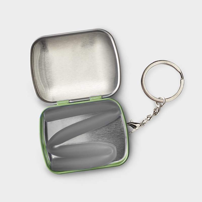 GoSili Portable Keychain Standard Silicone Straw
