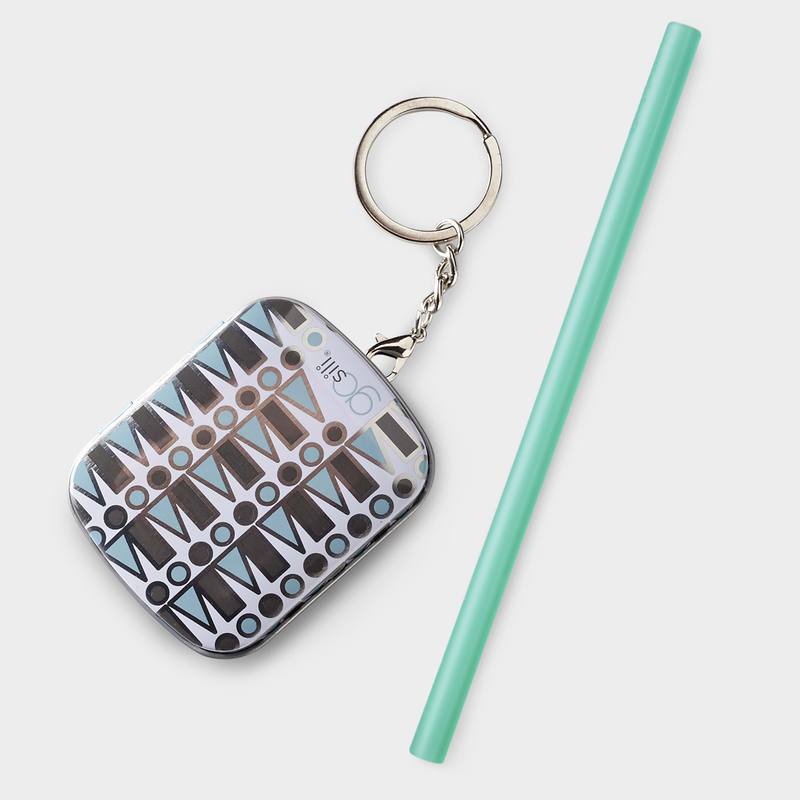 GoSili Portable Keychain Standard Silicone Straw