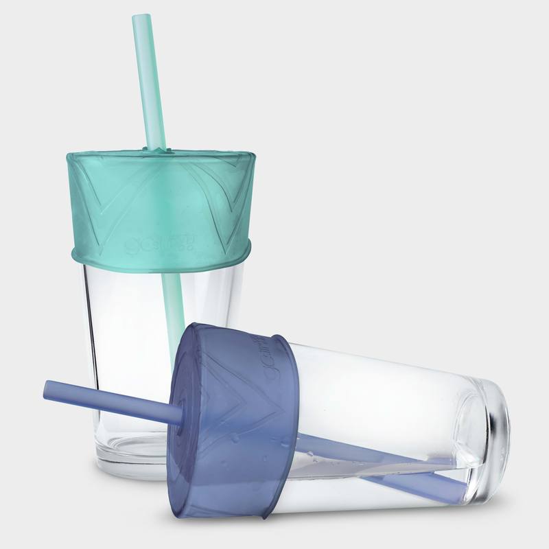 GoSili Universal Silicone Lid and Standard Straw