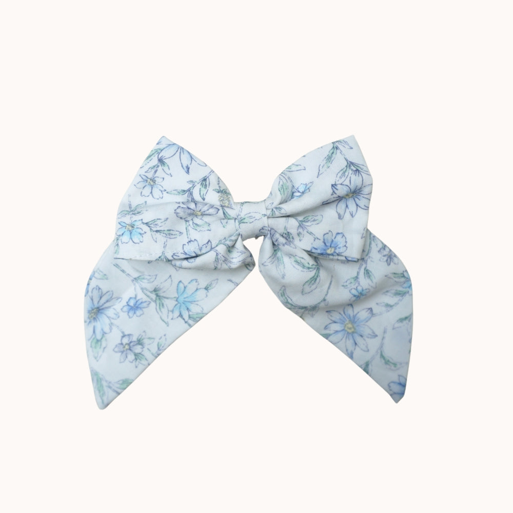 Leaf Lili Whispering Meadow Kids Hair Accessories - Long Tail Hair Bow