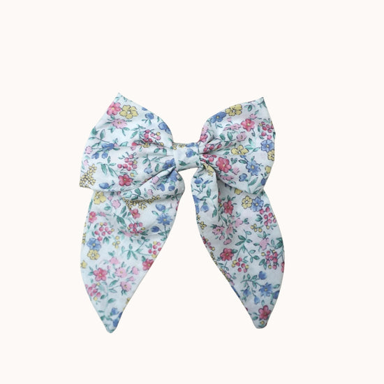 Leaf Lili Whispering Meadow Kids Hair Accessories - Long Tail Hair Bow