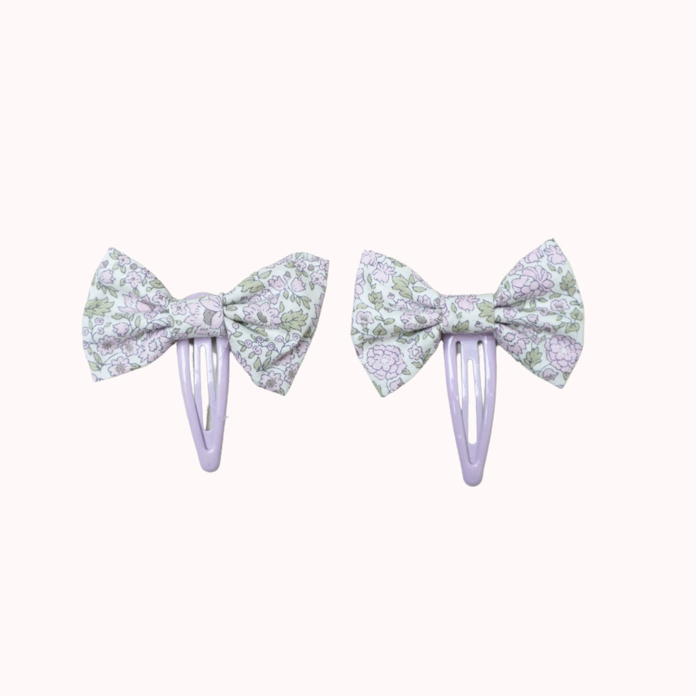 Leaf Lili Whispering Meadow Kids Hair Accessories - Petite Hair Clip Set