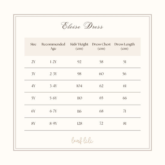 Leaf Lili Eloise Dress